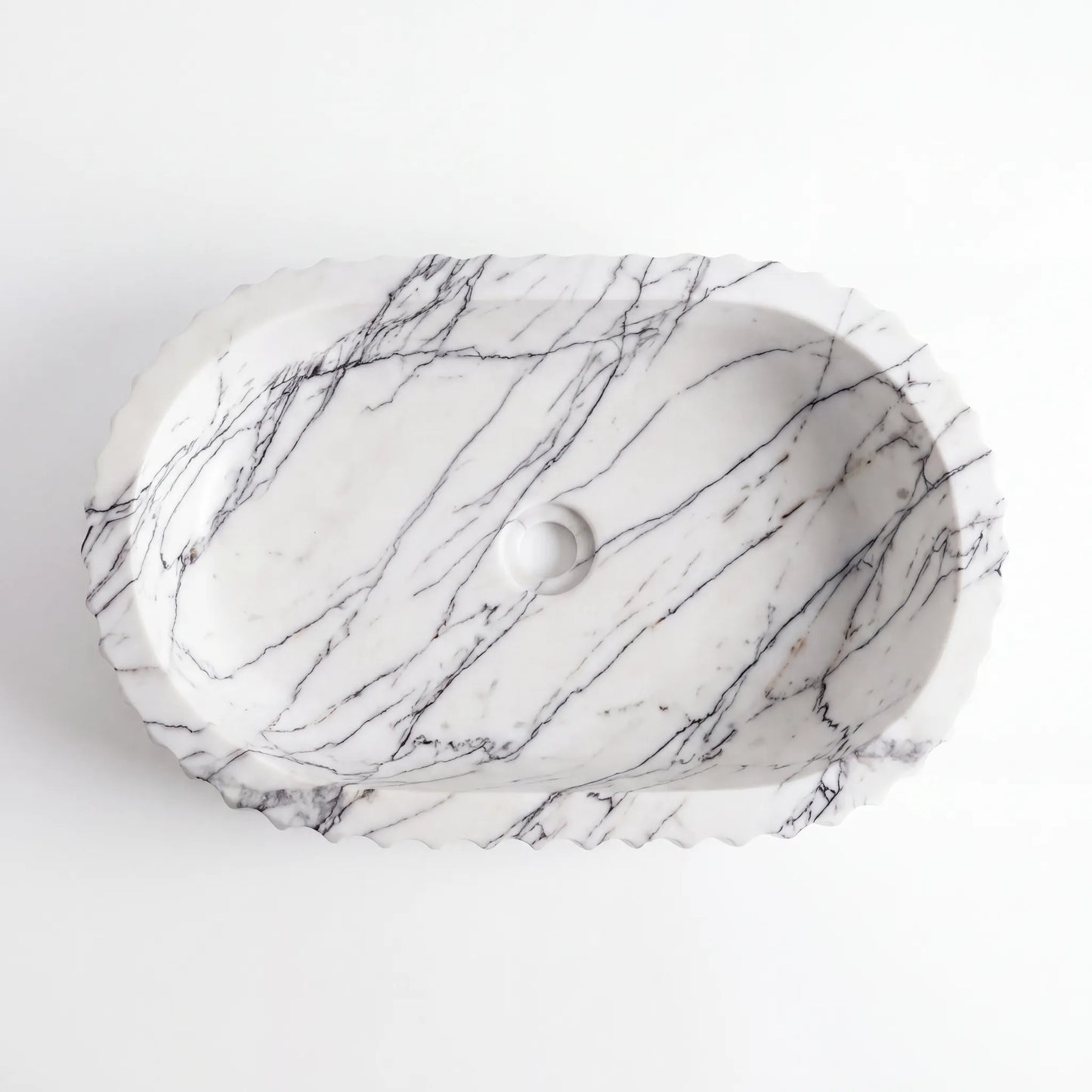 RMD-001 Round Lilac Vessel Sink Basin