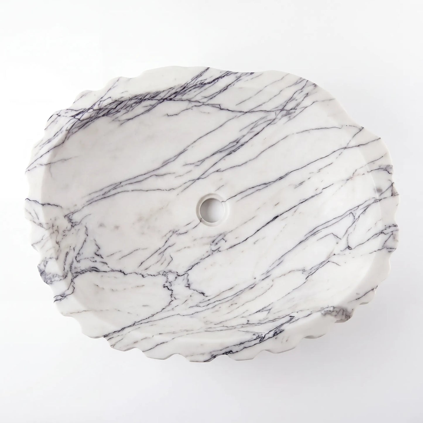 RMD-071 Round Lilac Vessel Sink Basin