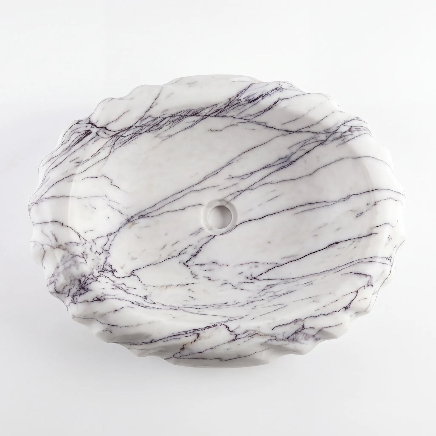 RMD-092 Round Lilac Vessel Sink Basin