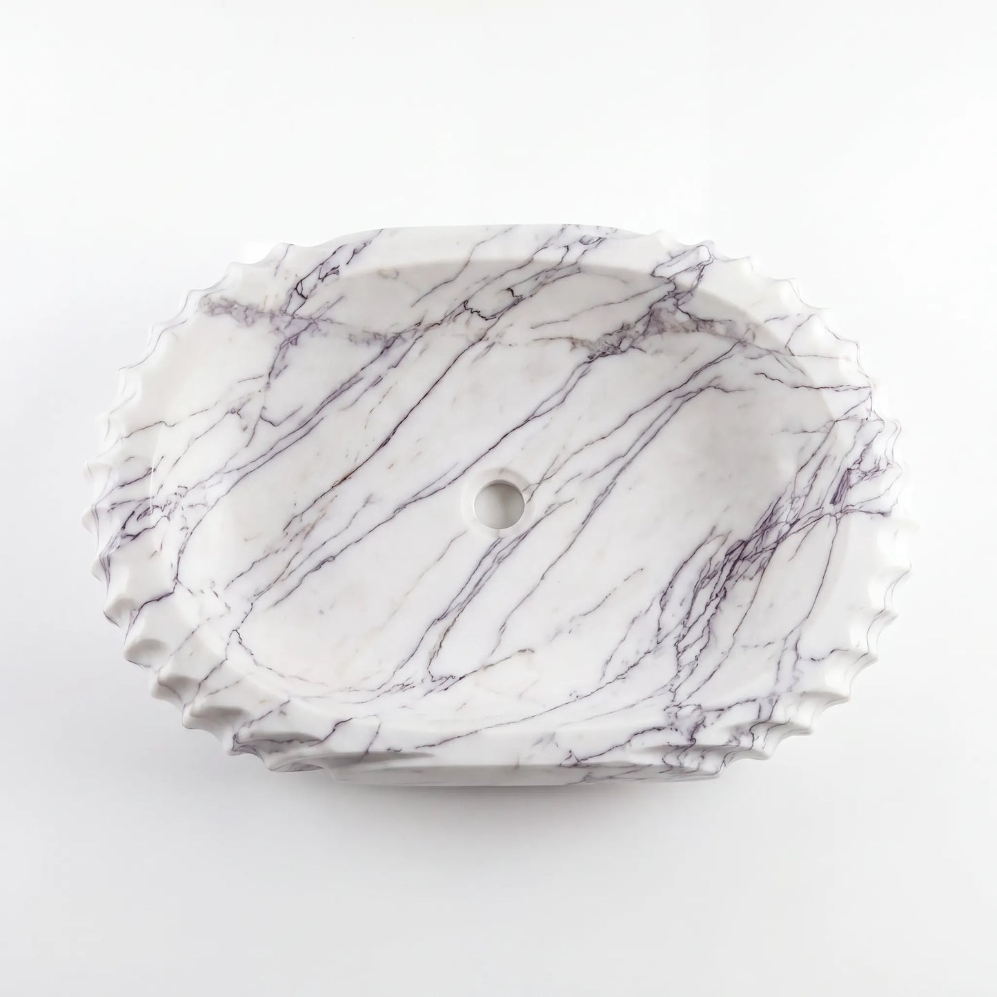 RMD-123 Round Lilac Vessel Sink Basin