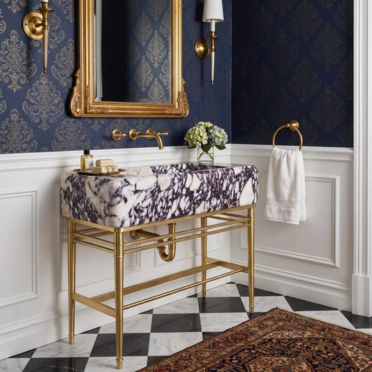 Single-Block vs Slab-Built Stone Basins: What's Different?