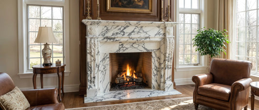 What Fireplace Clearances Does a Stone Surround Need?