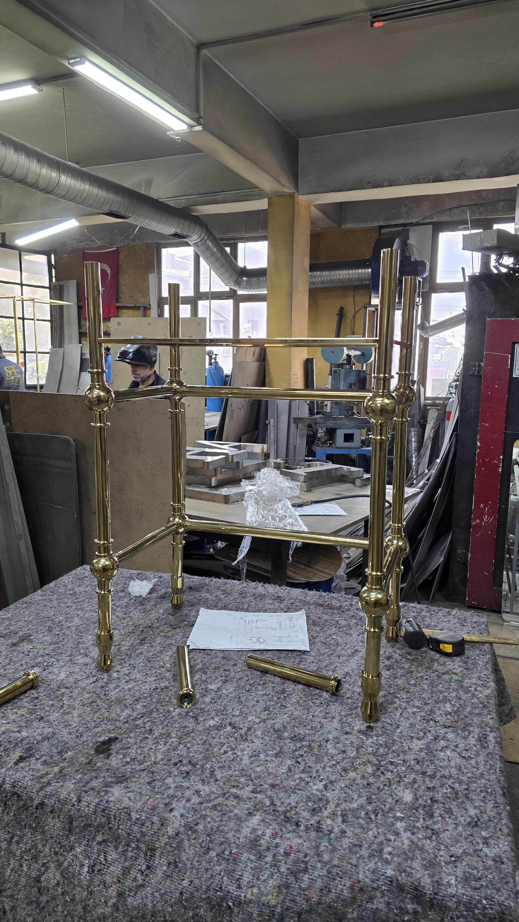 304 stainless steel console leg Custom to Size order