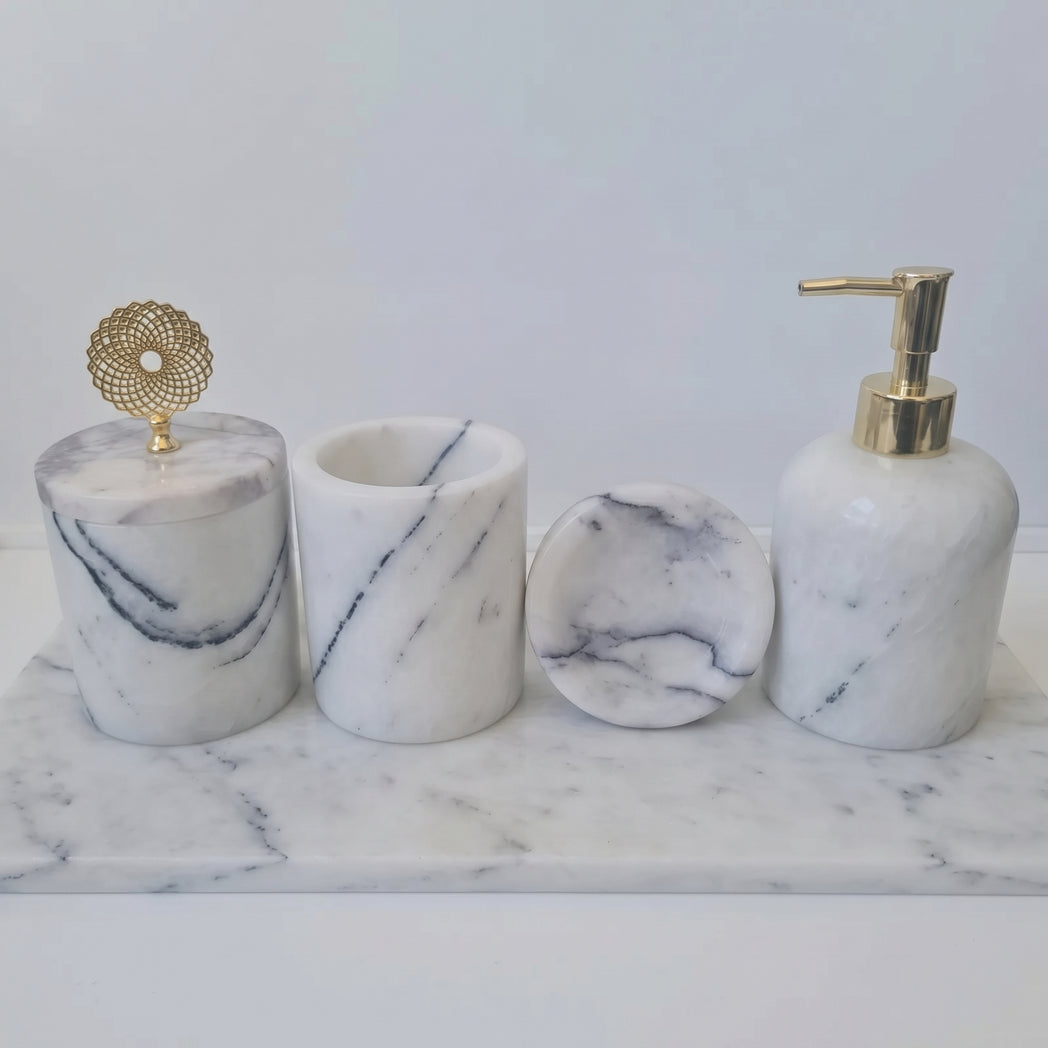Lilac Bathroom Set 5 Pieces