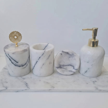 Lilac Bathroom Set 5 Pieces