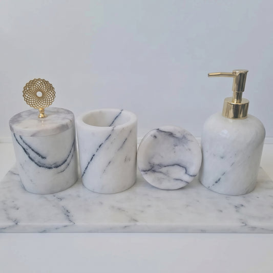 Lilac Bathroom Set 5 Pieces