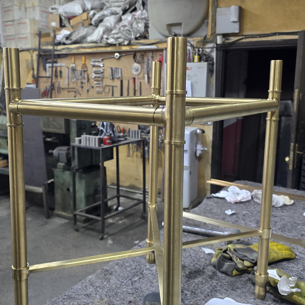 304 stainless steel console leg Custom to Size order