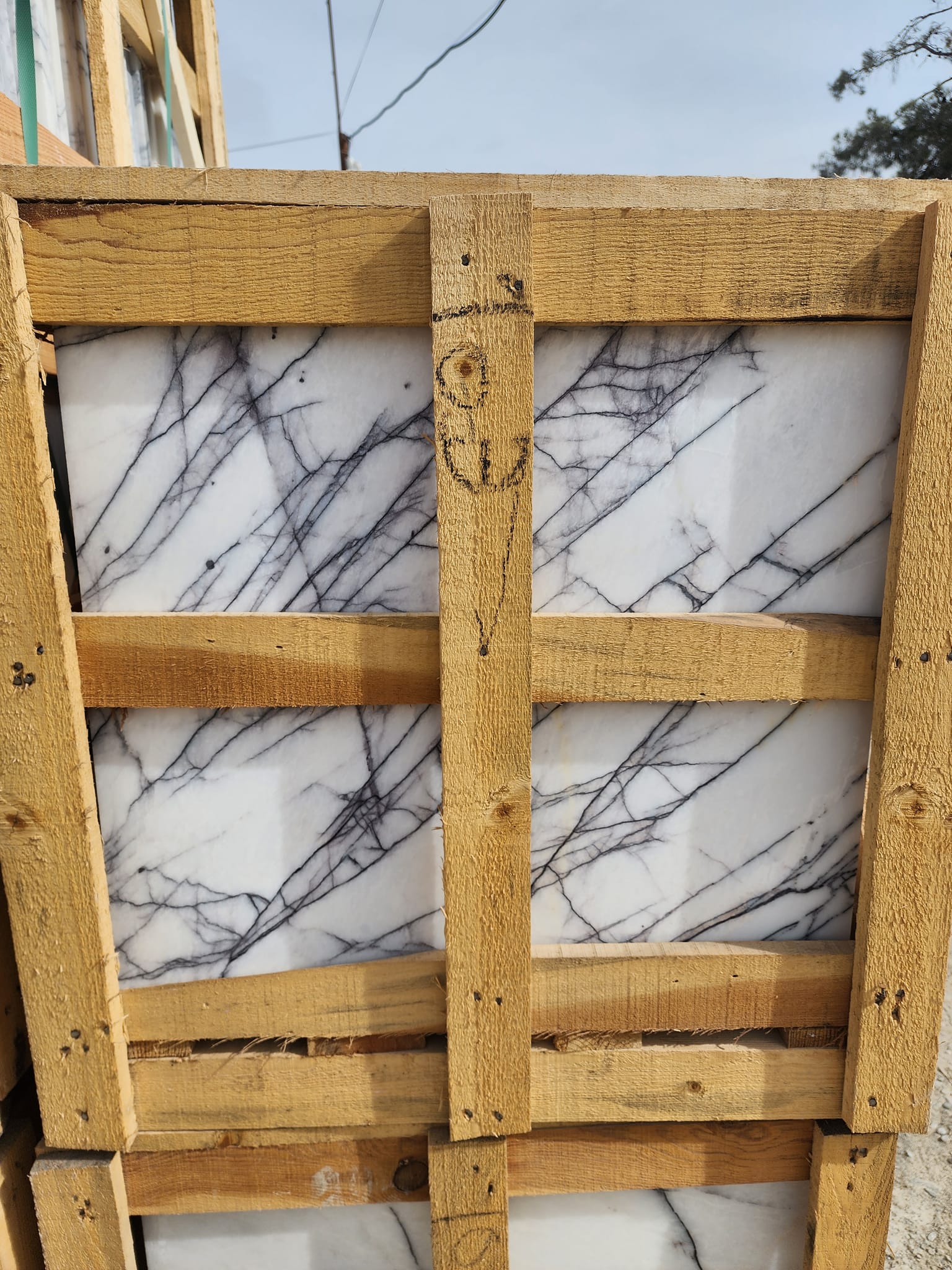 Lilac Marble Tile 12x12 - Luxury Wall & Floor Tile