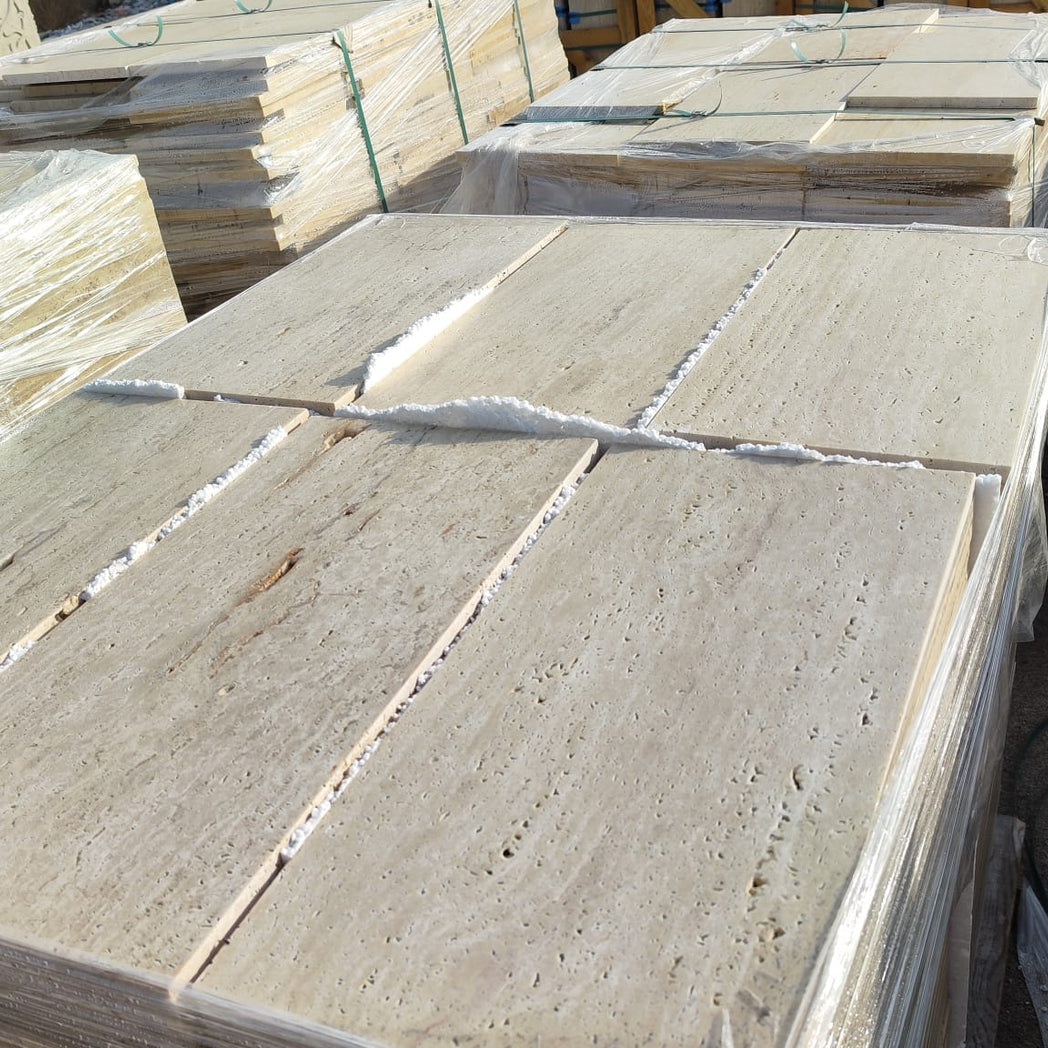 Travertine Marble Tile 24x12 - Luxury Wall & Floor Tile