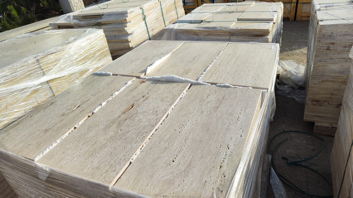Travertine Marble Tile 24x12 - Luxury Wall & Floor Tile