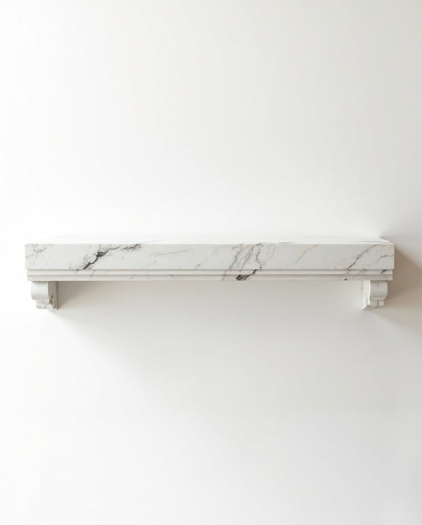 Calacatta Viola Mantel Shelf