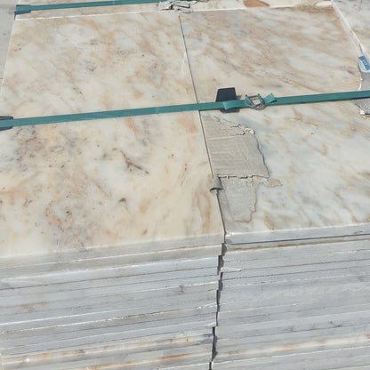 Calacatta Gold Marble Tile 12x12 - Luxury Wall & Floor Tile