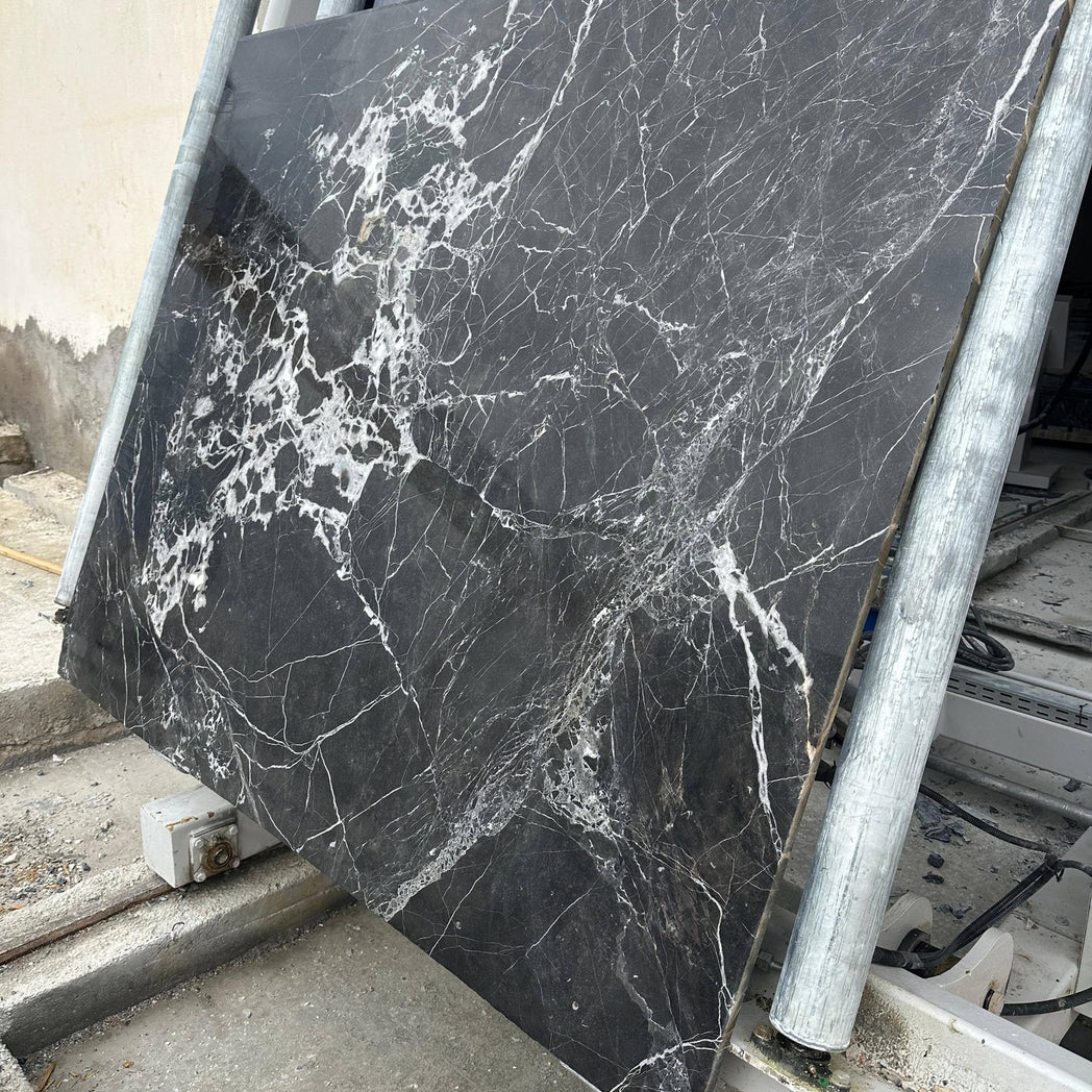 Nero Marquina Marble Tile 12x12 - Luxury Wall & Floor Tile