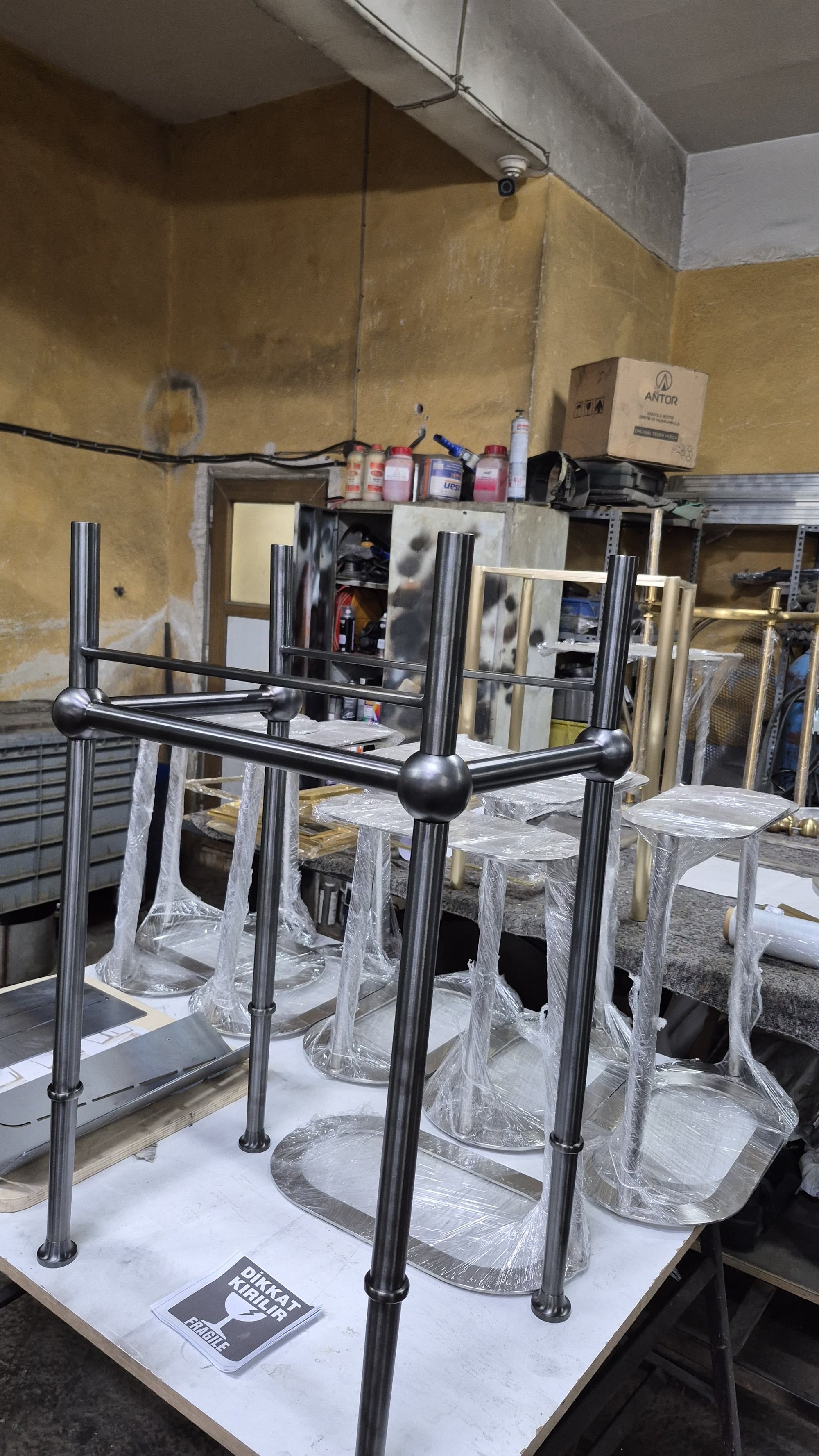 304 stainless steel console leg Custom to Size order