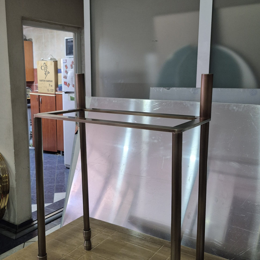 304 stainless steel console leg Custom to Size order