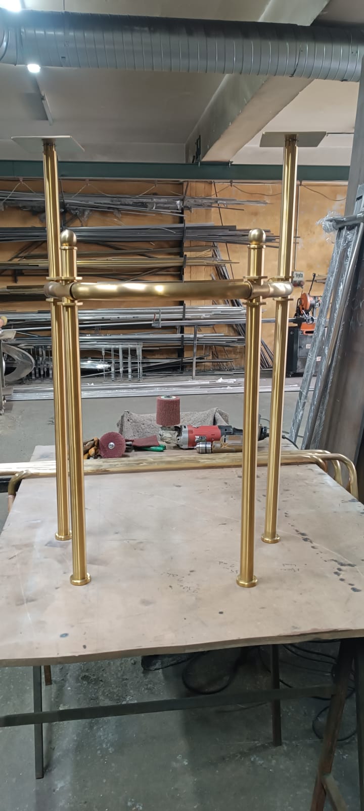 304 stainless steel console leg Custom to Size order