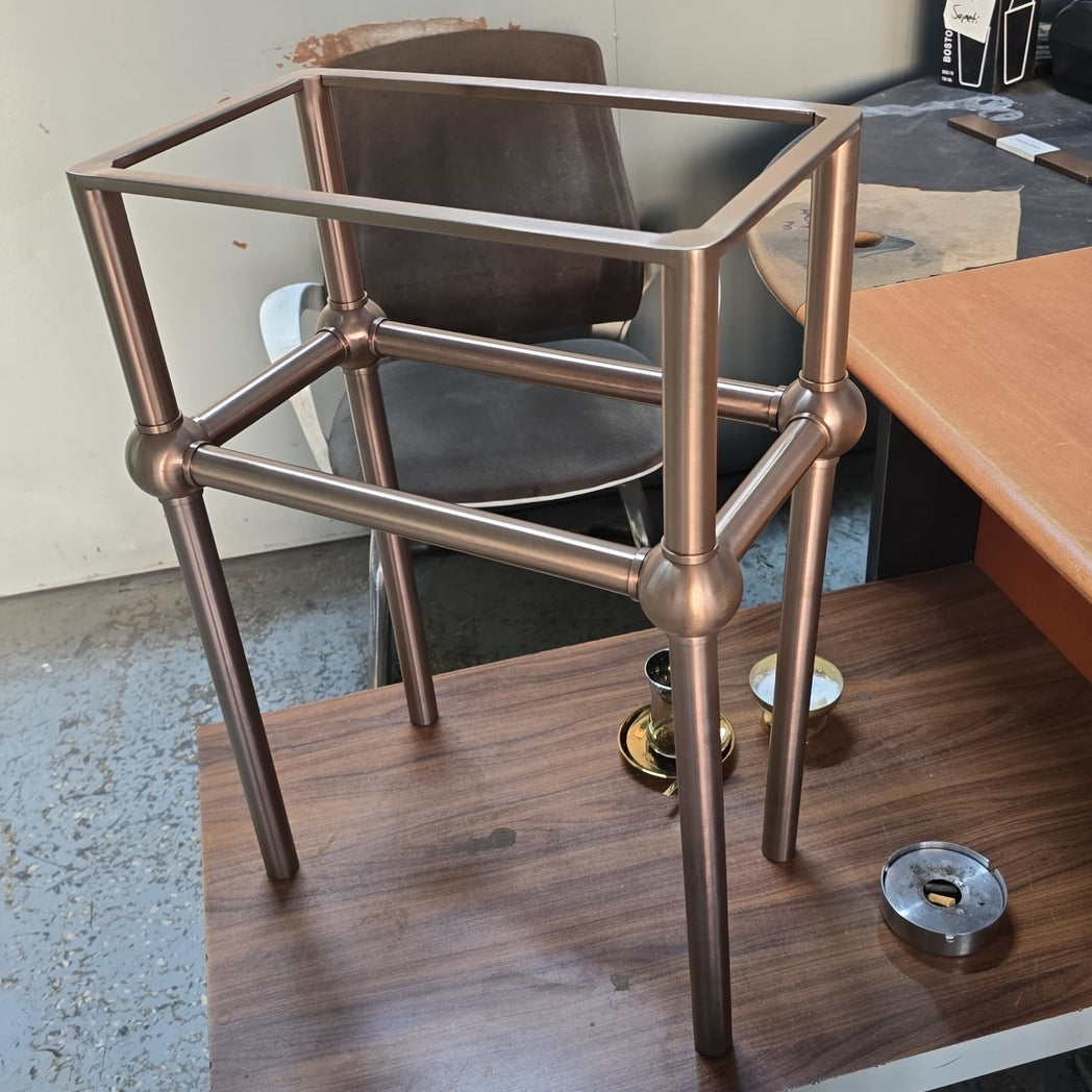 304 stainless steel console leg Custom to Size order