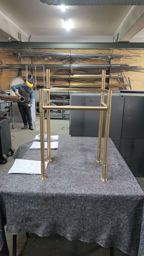 304 stainless steel console leg Custom to Size order