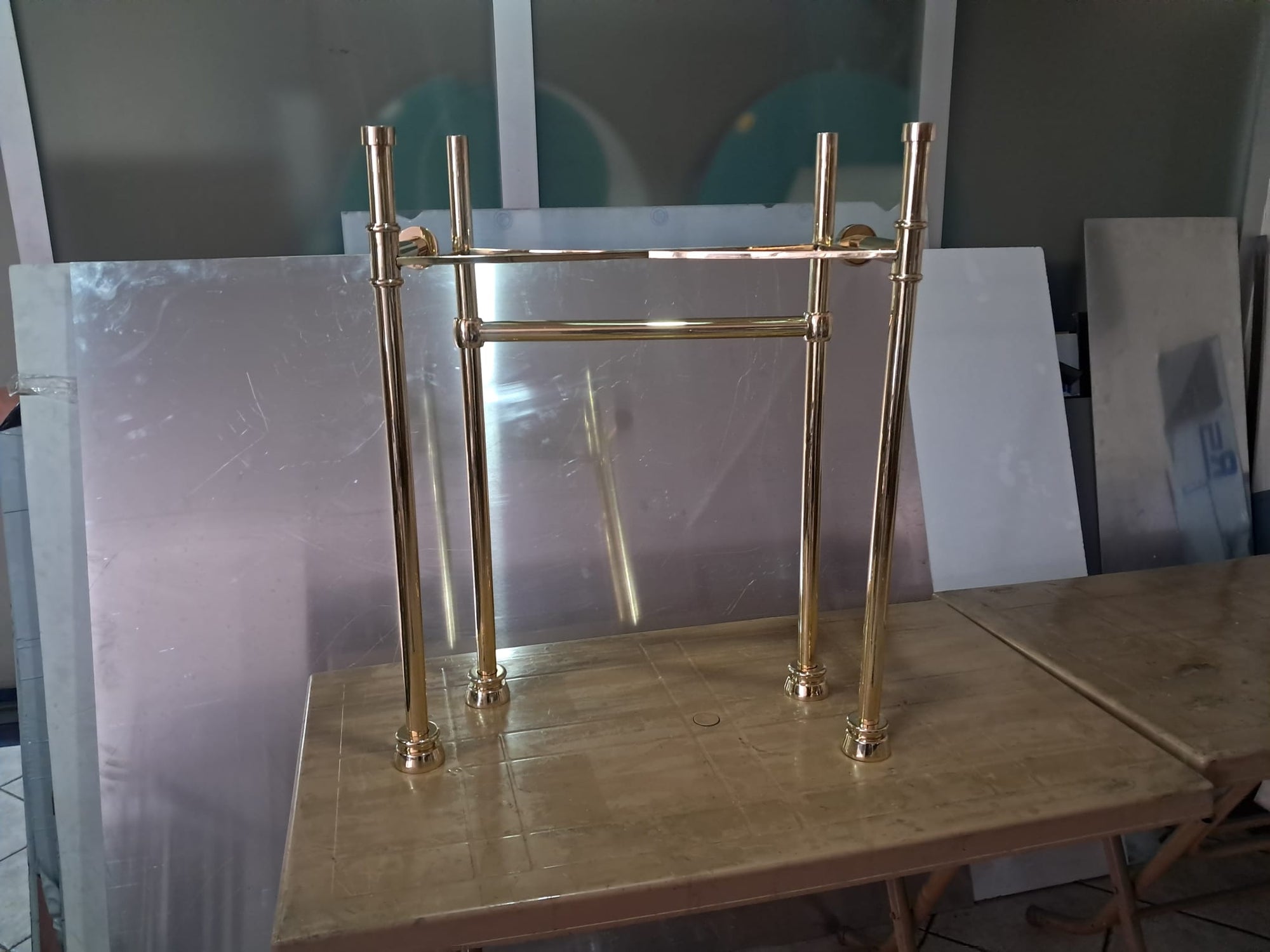 304 stainless steel console leg Custom to Size order