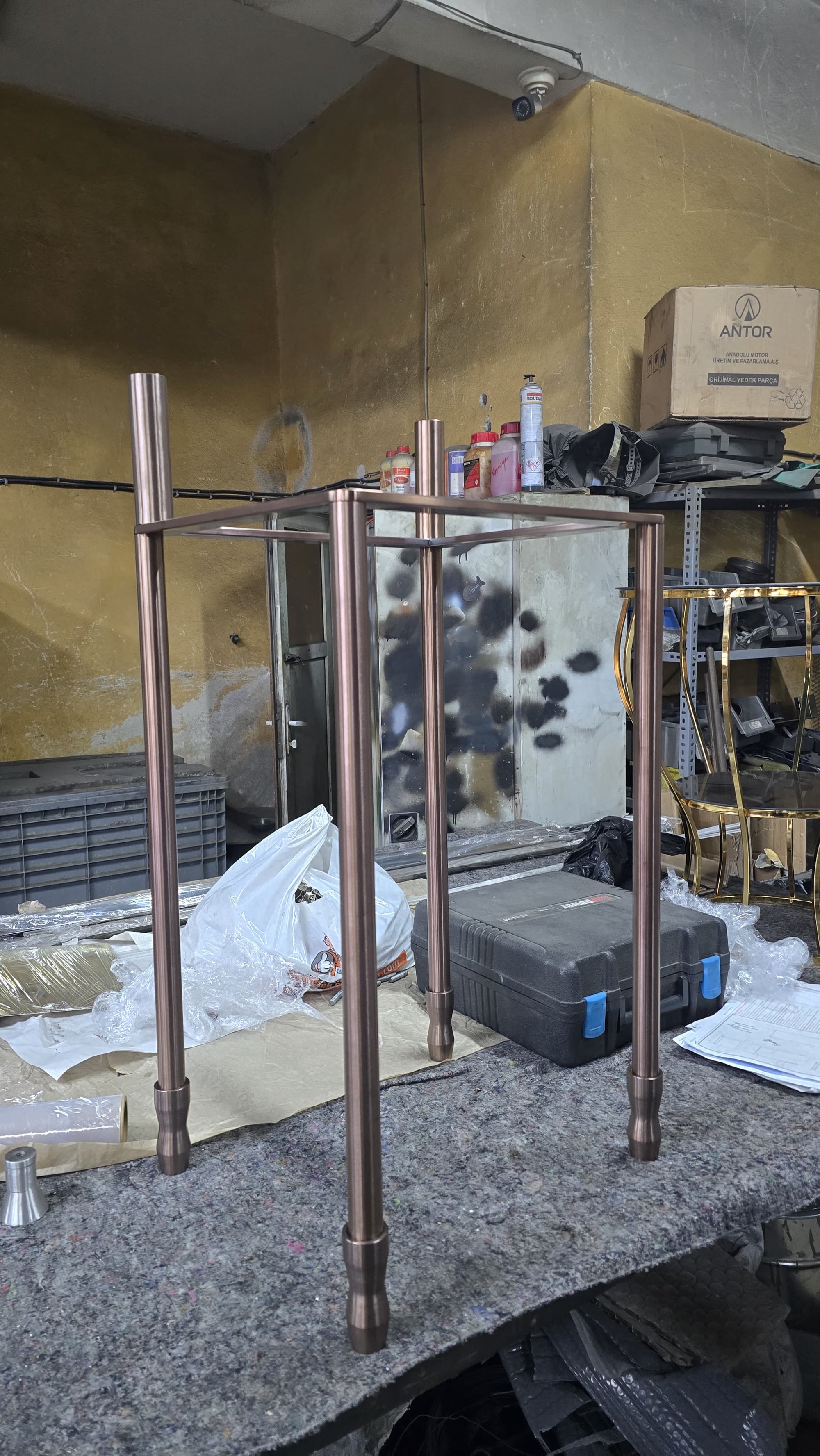 304 stainless steel console leg Custom to Size order