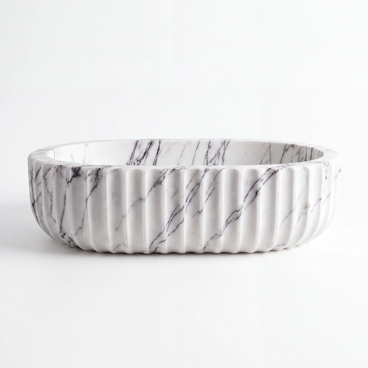 RMD-001 Round Lilac Vessel Sink Basin