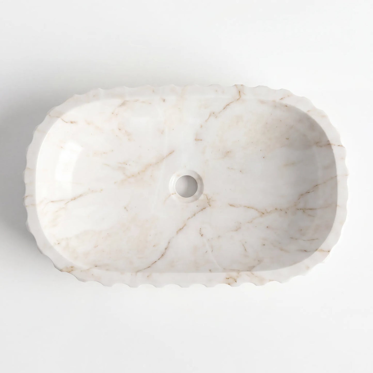 RMD-019 | Round | Carrara White | Vessel Sink Basin - 01.webp