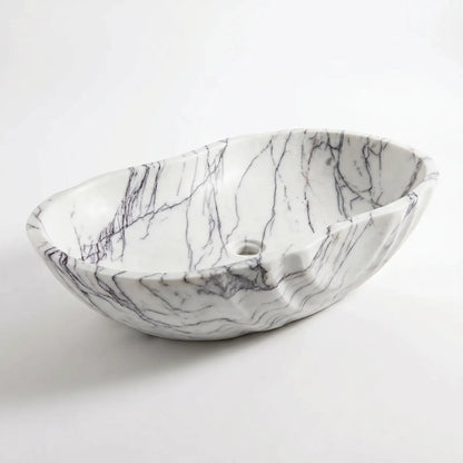 RMD-039  Round  lilac Vessel Sink Basin