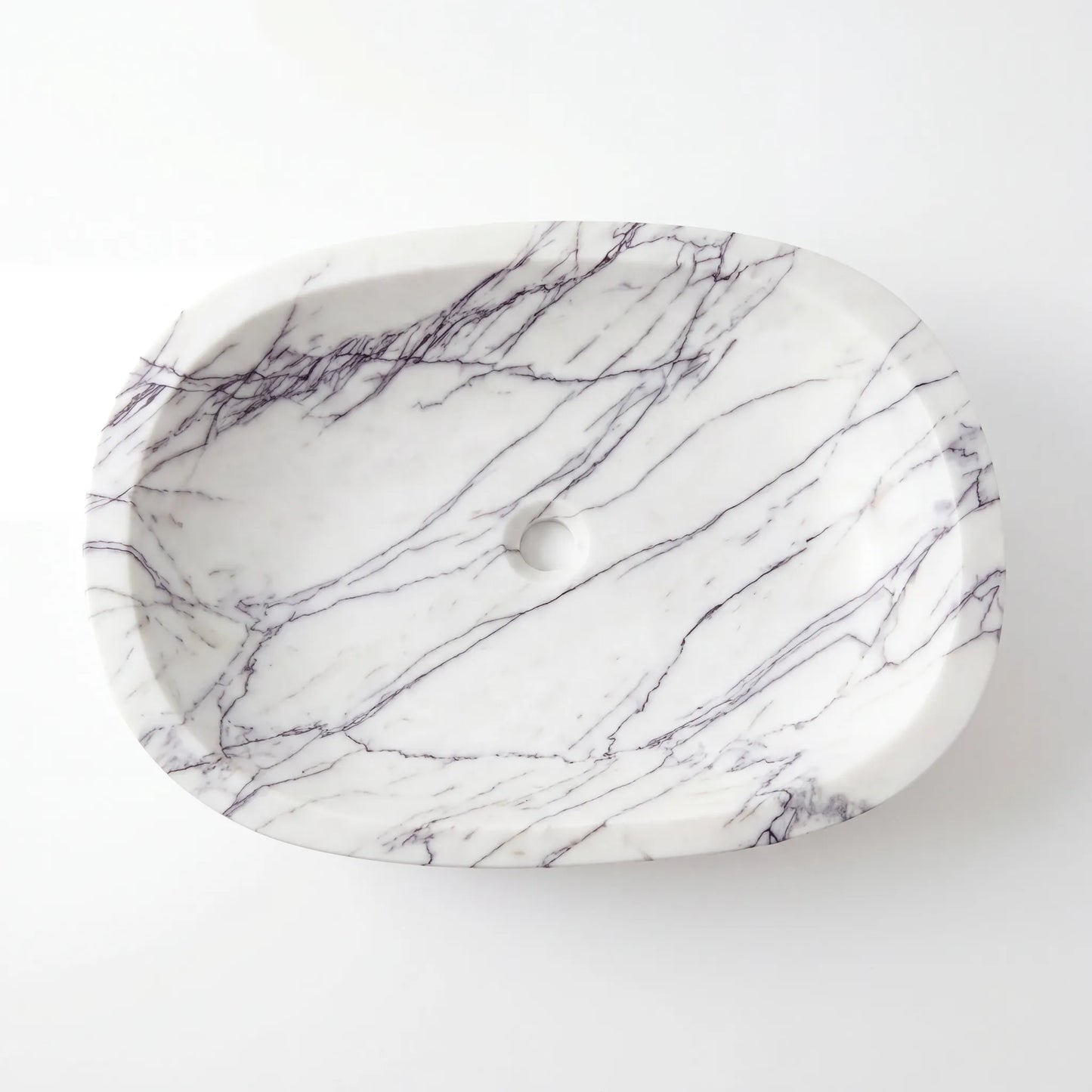 RMD-049  Round  Lilac Vessel Sink Basin
