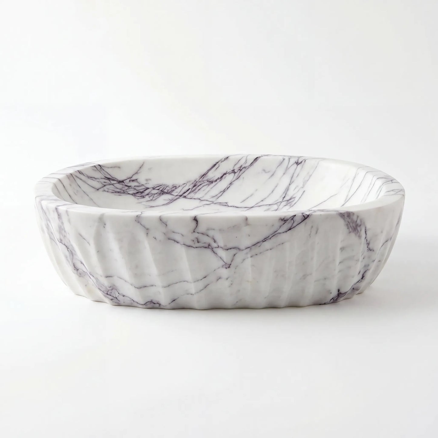 RMD-049  Round  Lilac Vessel Sink Basin