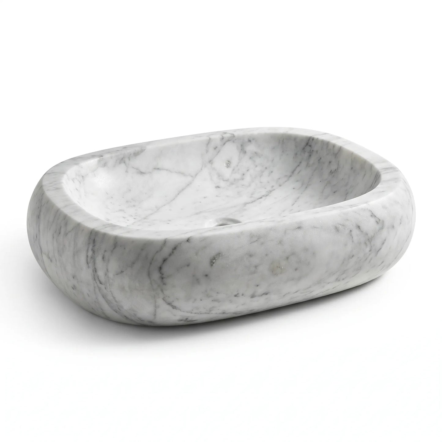 RMD-062 Oval Lilac Vessel Sink Basin