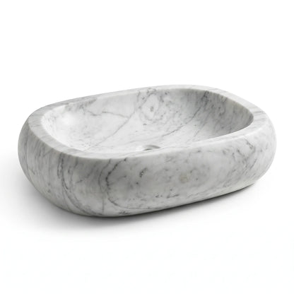 RMD-062 Oval Lilac Vessel Sink Basin