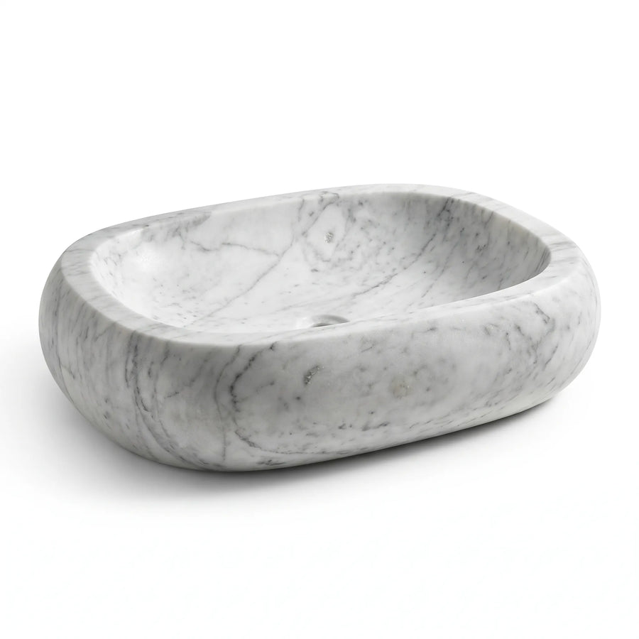 RMD-062 Oval Lilac Vessel Sink Basin
