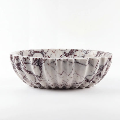 RMD-070  Oval Calacatta viola Vessel Sink Basin