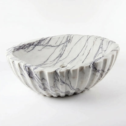RMD-071  Round  Lilac Vessel Sink Basin