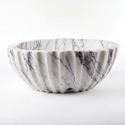 RMD-071  Round  Lilac Vessel Sink Basin