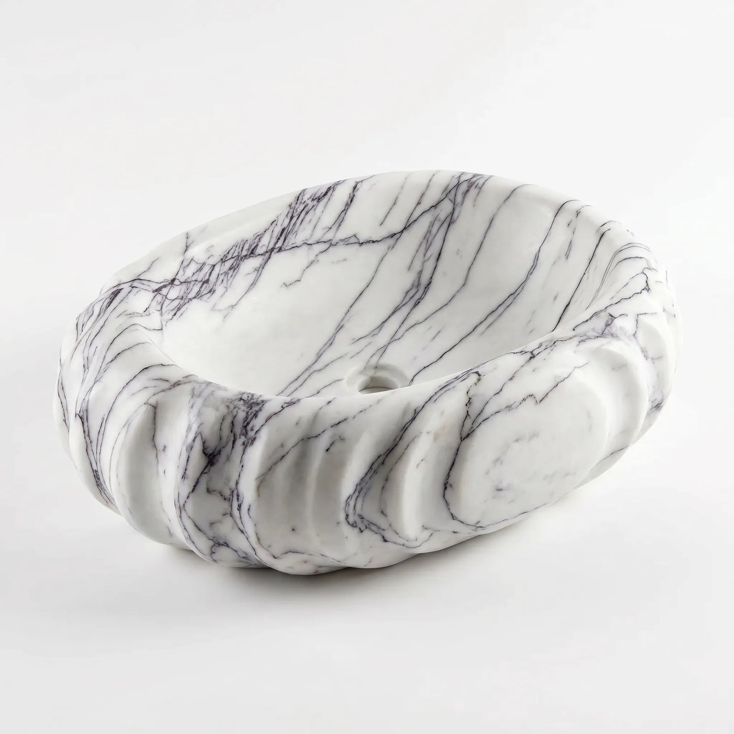 RMD-092 Round Lilac Vessel Sink Basin