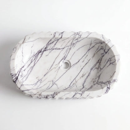 RMD-102 Round Lilac Vessel Sink Basin