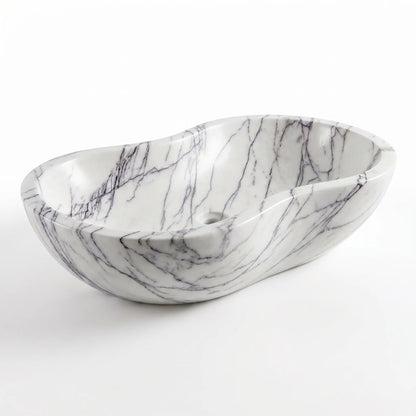 RMD-117  Oval Lilac Vessel Sink Basin