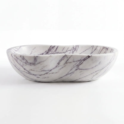 RMD-117  Oval Lilac Vessel Sink Basin