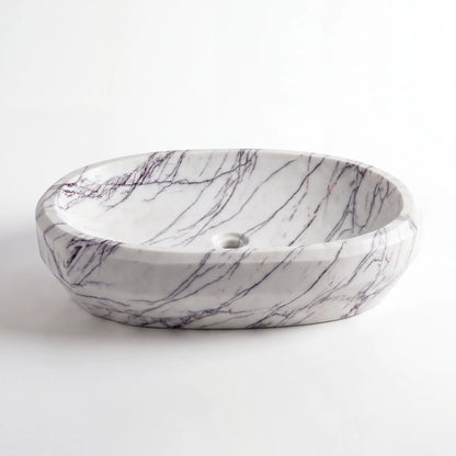 RMD-145 Round Lilac Vessel Sink Basin
