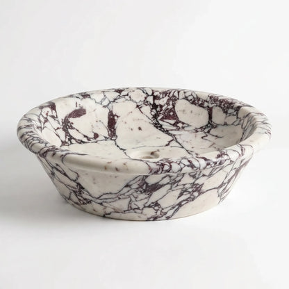 RMD-165  Round Calacatta viola Vessel Sink Basin