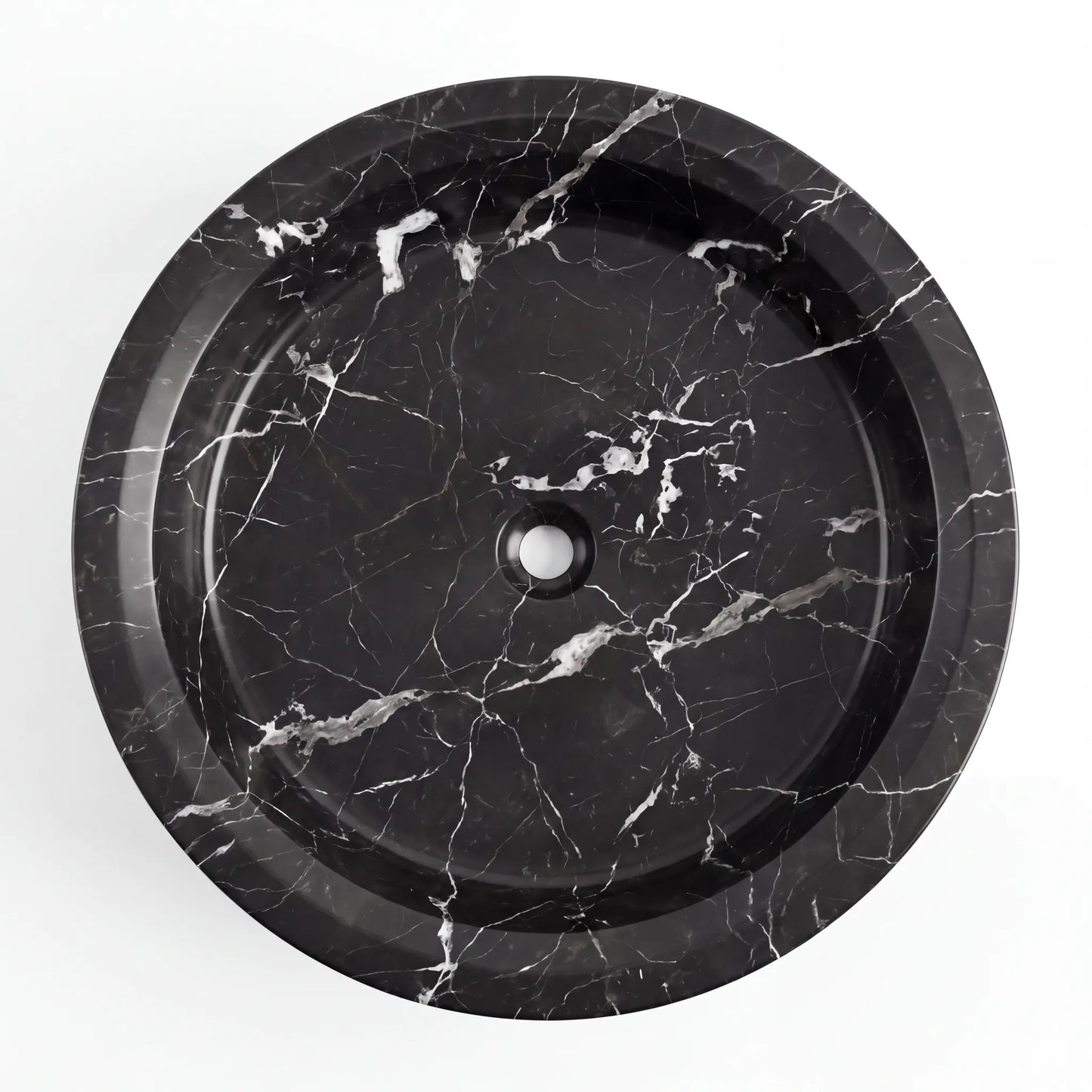 RMD-170 Rectangle Nero Marquina Vessel Sink Basin