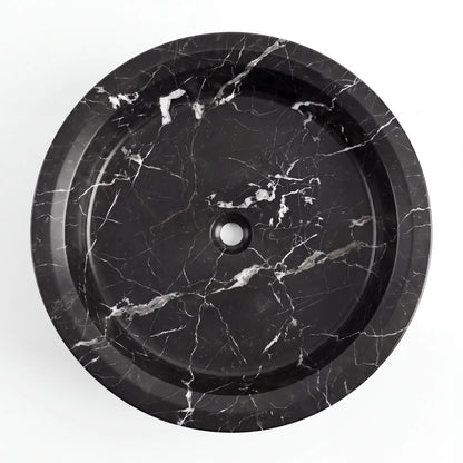RMD-170 Rectangle Nero Marquina Vessel Sink Basin