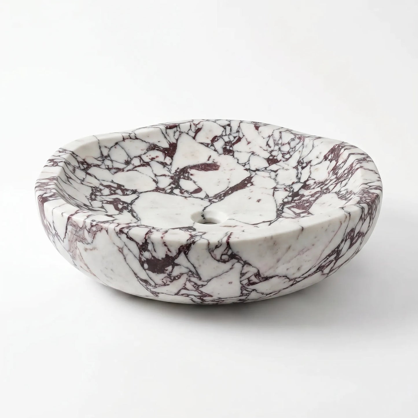 RMD-199  Round Calactta viola Vessel Sink Basin