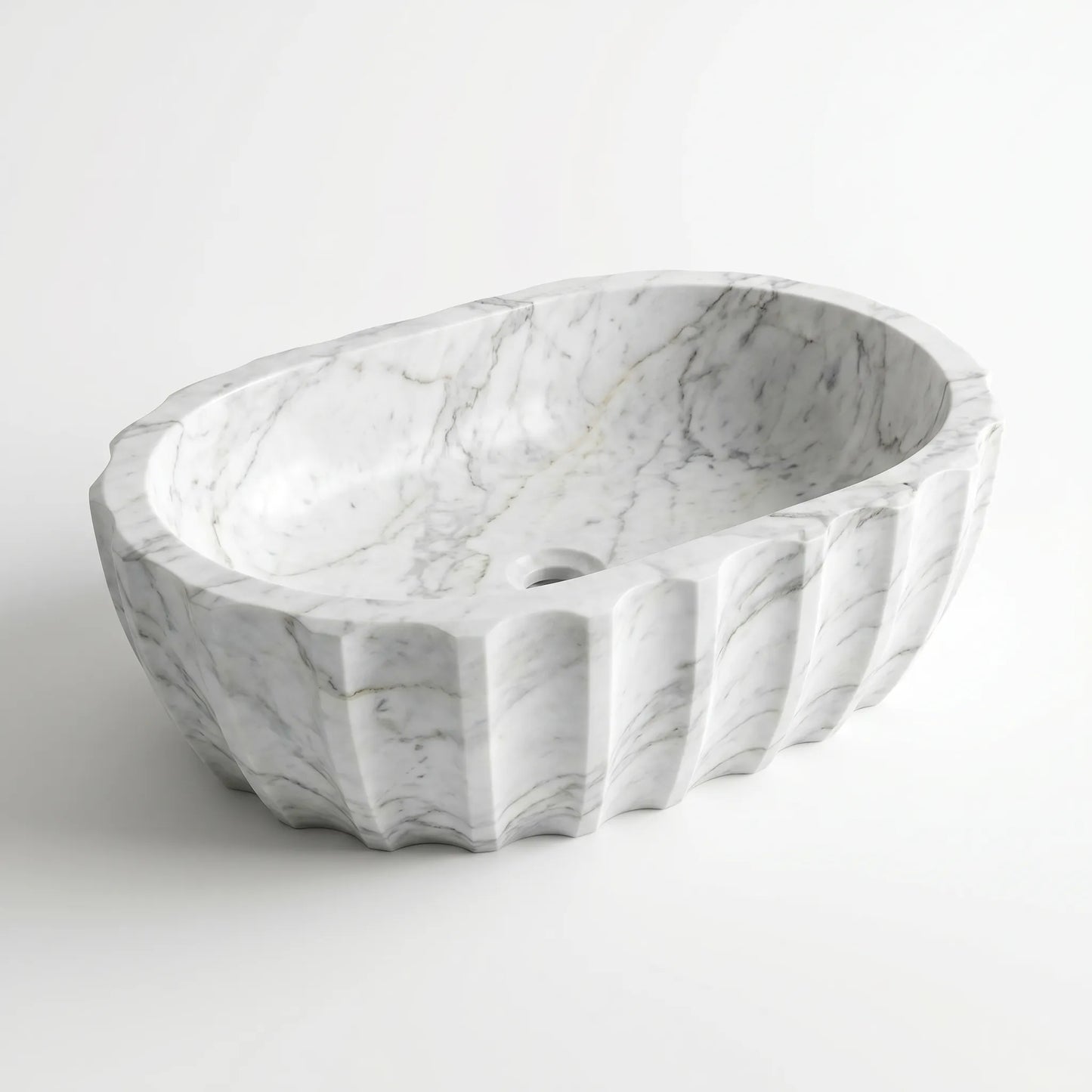 RMD-206 Round Lilac Vessel Sink Basin