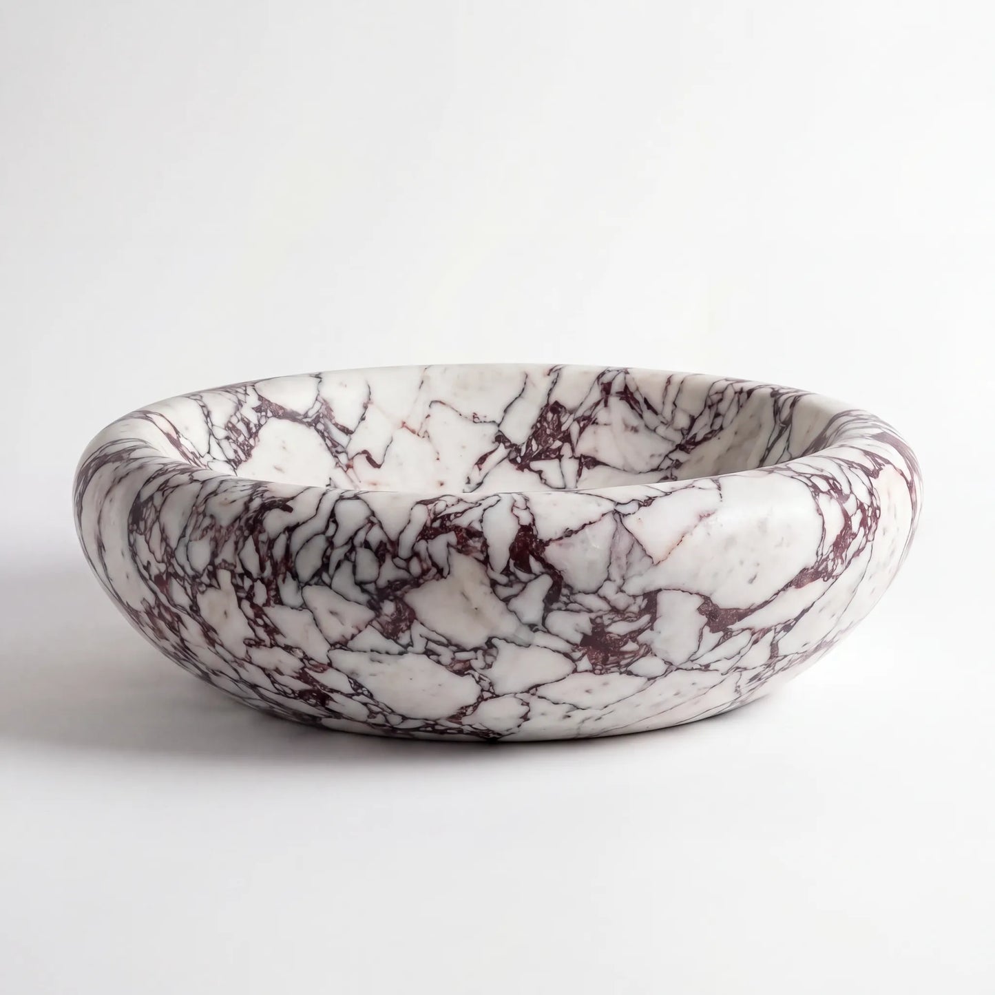 RMD-221 Round Calacatta viola Vessel Sink Basin