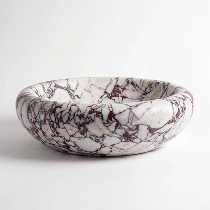 RMD-221 Round Calacatta viola Vessel Sink Basin
