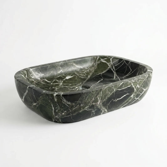 RMD-230 marble vessel sink crafted from natural stone with a smooth polished finish