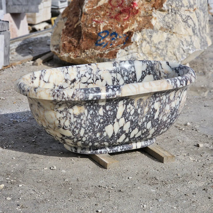 Calacatta Viola Marble Bathtub