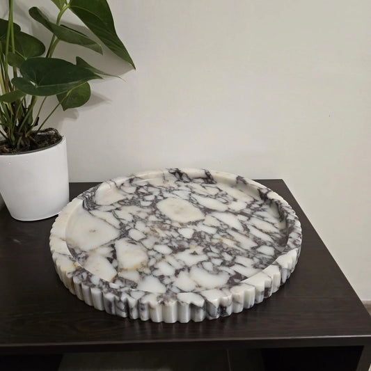 Calacatta Viola Marble Tray